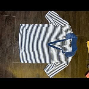 Zara Ribbed Polo Shirt